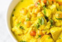Creamy Golden Turmeric Chicken Soup