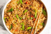 Umami Chicken Ramen Stir Fry