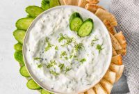 Refreshing Cucumber Yogurt Dip