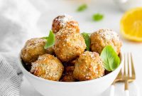 Crispy Air Fryer Chicken Meatballs