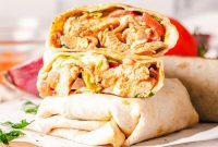 Zesty Buffalo Chicken Wrap