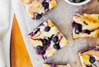 Luscious Blueberry Cheesecake Bars