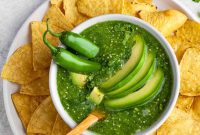 Vibrant Homemade Salsa Verde