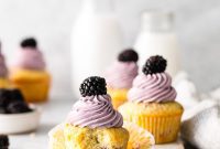 Blackberry Bramble Cupcakes