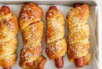 Golden Pretzel Franks