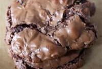 Molten Chocolate Hazelnut Cookies
