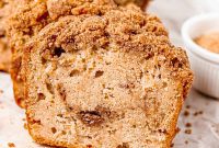 Spiced Apple Streusel Loaf