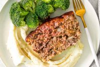 Smoky BBQ Glazed Meatloaf