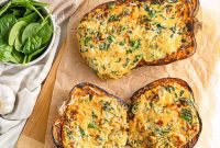 Creamy Cheesy Butternut Squash Bake