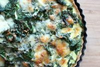 Rustic Swiss Chard and Leek Quiche
