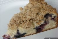 Blueberry Streusel Coffee Cake