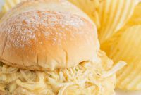 Buckeye State Shredded Chicken Sandwich