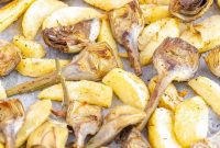 Irresistible Roasted Artichokes