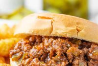 Irresistibly Messy Homemade Joes