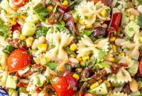 Vibrant Vegan Pasta Salad