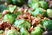 Crispy Pancetta and Golden Brussels Sprouts