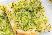 Rustic Zucchini Focaccia
