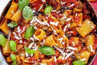 Sicilian Eggplant Pasta Delight