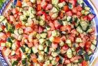 Vibrant Shirazi Chopped Salad