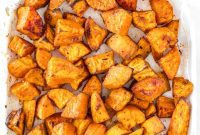 Golden Roasted Sweet Potatoes