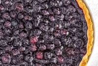 Rustic Blueberry Tart