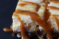 Ginger Plum Ribbon Cheesecake Bars