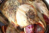 Zesty Blood Orange Thyme Roasted Chicken