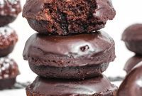 Decadent Chocolate-Coated Doughnuts