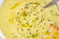 Naturally Creamy Potato Leek Soup with Skyr