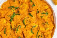 Velvety Vegan Butter Chicken