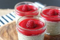 Vanilla Bean Raspberry Bliss Pudding