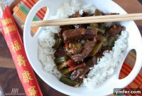 Wok Seared Beef and Greens