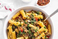 Savory Italian Sausage and Kale Pasta