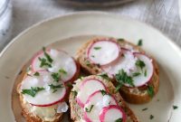 Crisp Radish Butter Bites