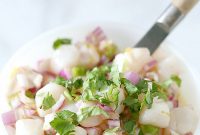 Vibrant Bay Scallop Ceviche