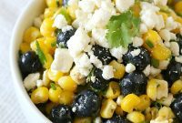 Sunshine Corn & Blueberry Salad