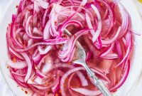 Zesty Quick Pickled Red Onions