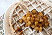 Fluffy Gluten-Free Apple Cinnamon Waffles