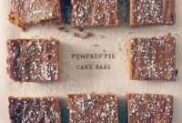 Spiced Pumpkin Dream Bars
