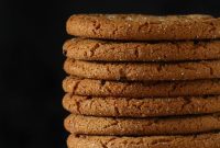 Zingy Ginger Raisin Molasses Cookies