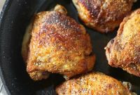 Golden-Crisp Pan-Seared Chicken Thighs