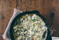 Wild Mushroom, Chèvre, and Garden Herb Frittata