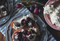 Caramelized Grape Crostini