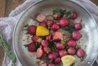 Pan-Kissed Radishes with Hazelnut Butter