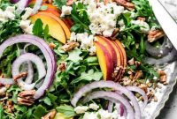 Sweet and Savory Peach Feta