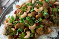 Spicy Cashew Chicken Stir-fry