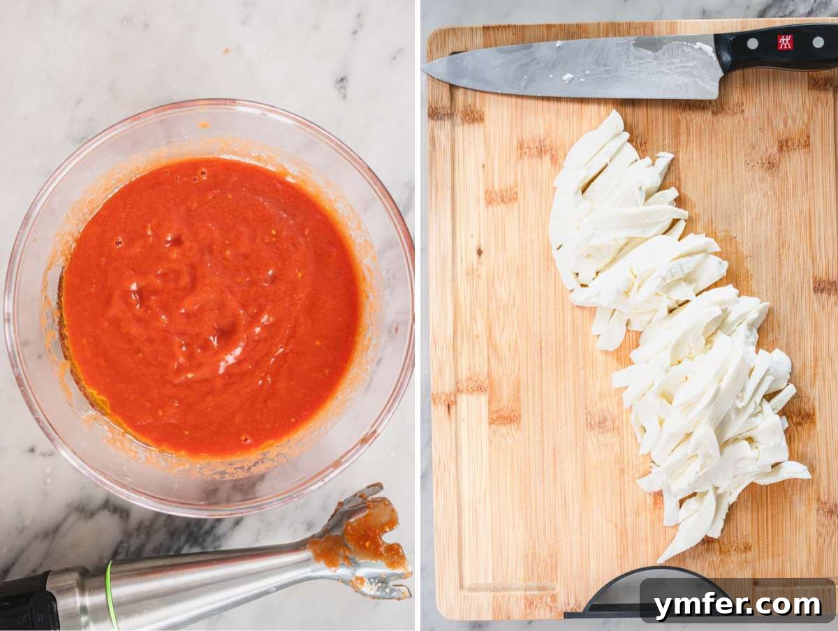 Perfect Ooni Pizza Dough Formula 20 San Marzano and Mozzarella fior di latte for pizza