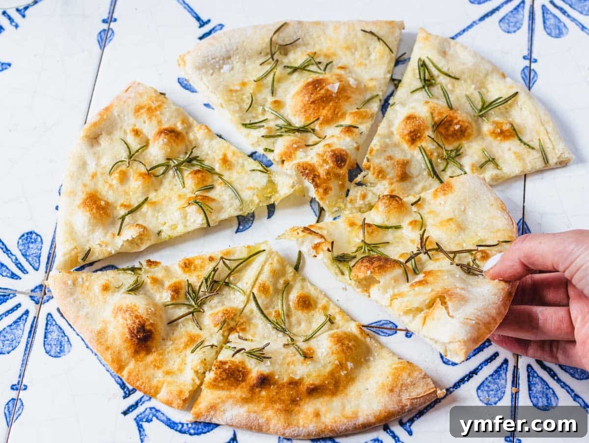 Perfect Ooni Pizza Dough Formula 37 pizza bianca with rosemary and olive oil