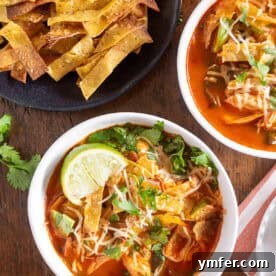Chicken and Chard Tortilla Soup