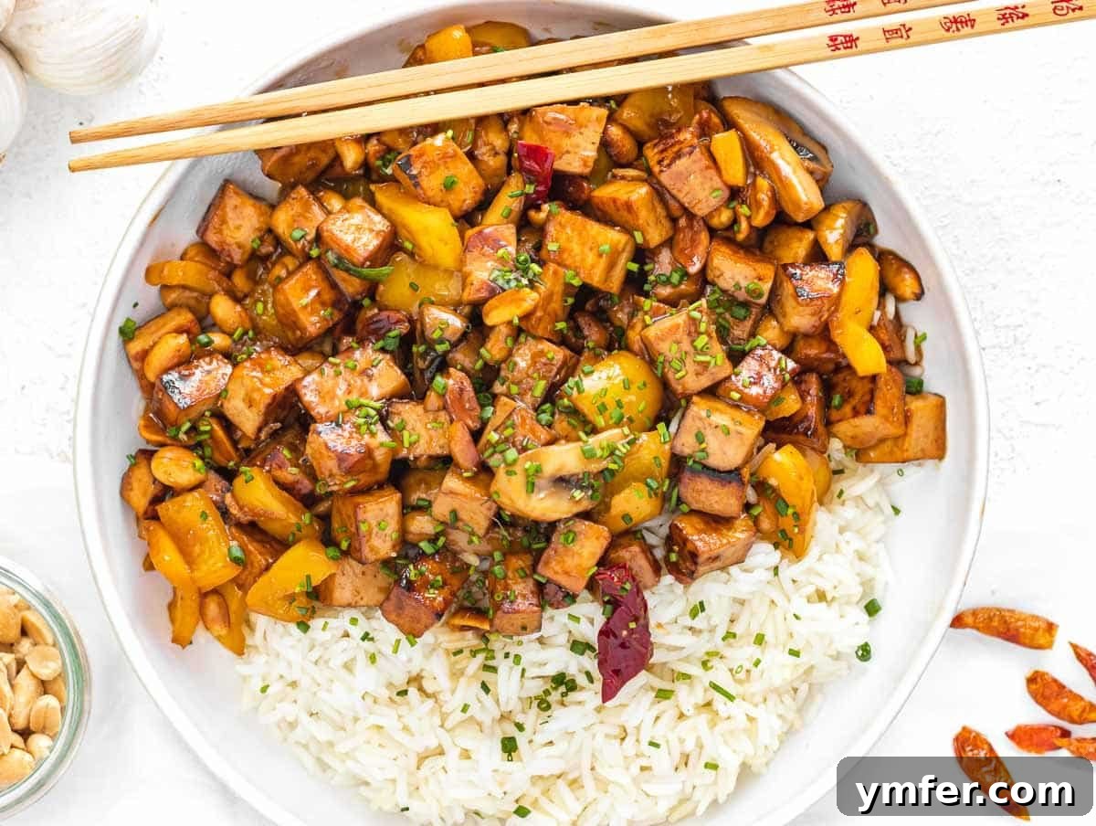 Healthy Asian Kitchen 14 kung pao tofu with chives